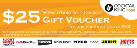 25$ voucher