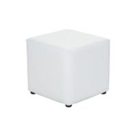 WHITE OTTOMAN CUBE FOR HIRE | COCKTAIL KING