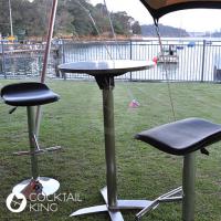 Stainless Steel Bar Table | Table and Chair Hire - Melbourne, Sydney, Adelaide, Brisbane