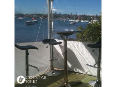 Stainless Steel Bar Table | Table and Chair Hire - Melbourne, Sydney, Adelaide, Brisbane