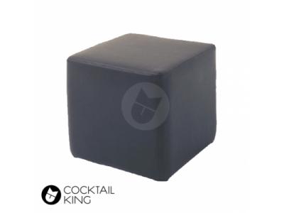 Black Ottoman Cube | Table and Chair Hire - Melbourne, Sydney, Adelaide, Brisbane